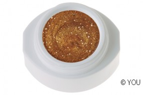 Designer Gel (LL) Intensiv gold Glitter 5 g
