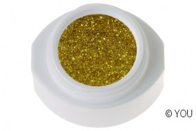 Designer Gel senf glitter 5 g