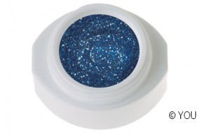 Designer Gel blau/silber 5 g