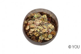 NA 7005 - Plttchen rund gold