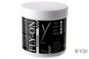 Fly-On Powder Glaze 115 g - White