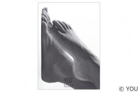 YOU Poster Fuss 50 x 70