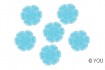 Saison-Eisblume hellblau (25)