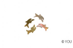 NA Shape Shell Delfin (4 Stk.)