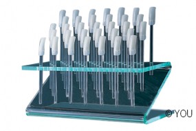 Nail Art Prsentationsdisplay mit 33 Tips