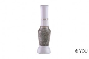 Brush & Paint silber Glitter