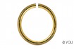 NA Piercing gold-Look 5 Stk.