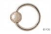 NA Piercing silber klein/silber-K 3 Stk.