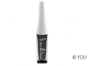 NA Nail-Liner schwarz glitter
