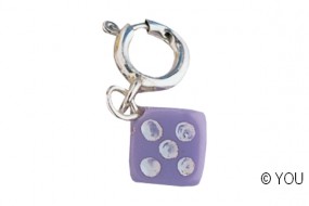 Piercing Wrfel lila