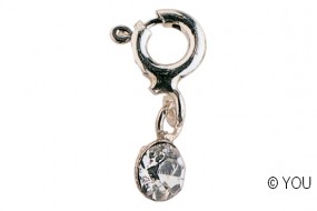 Piercing Brillant mit Fassung
