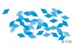 YOU Shape metallic blue