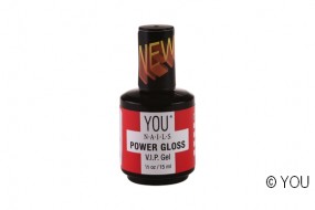 VIP Power Gloss 1/2 oz clear NEW