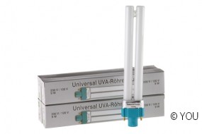 YOU Ersatzrhre UVA 9 Watt stand. (5er Pack)