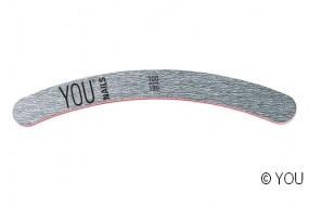 YOU Bananen-Feile grau (100/180) (50er Pack)