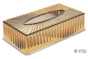 Tissue Box gold
