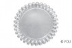 YOU Plexi Blancokarte mit 33 Ngeln, rund