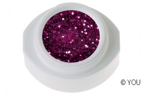 Designer Gel (LL) Glitter fuchsia 5 g
