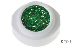 Designer Gel (LL) Glitter green 5 g