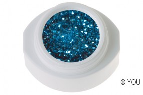 Designer Gel (LL) Glitter blue 5 g