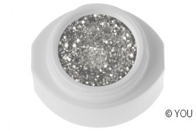 Designer Gel (LL) Glitter silver 5 g
